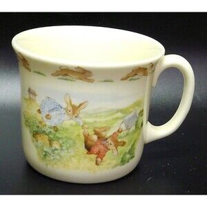 Bunnykins Mug, Jack and Jill - Royal Doulton - 1988 -  Vintage